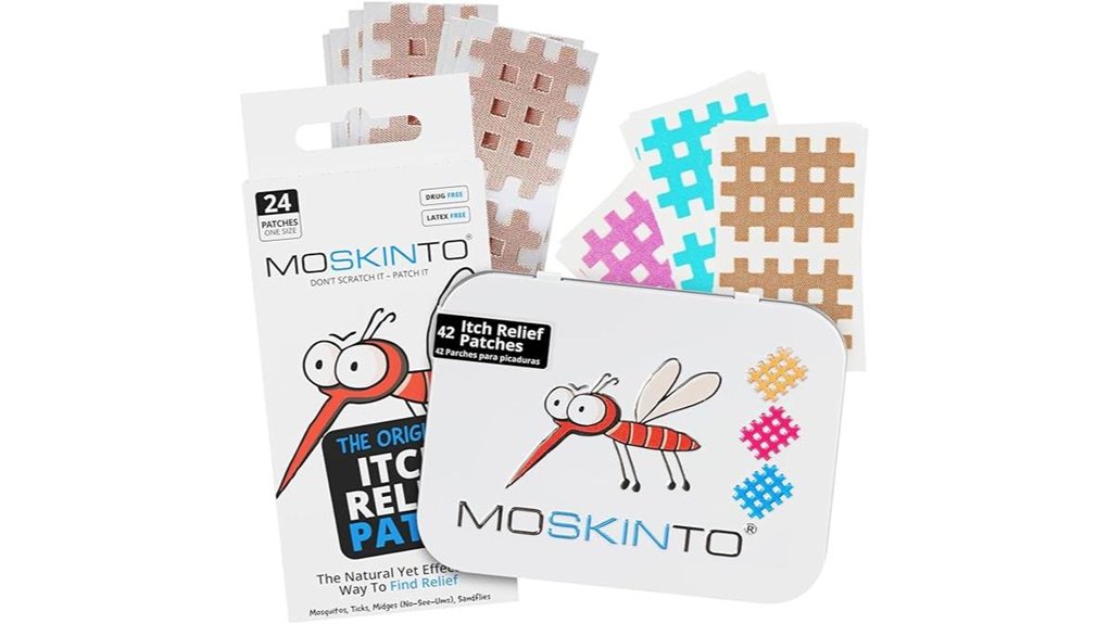 Anti‑itch Patches For Travel: Spot‑Only Solutions Traveler's Love 9 moskinto 66 mosquito patches