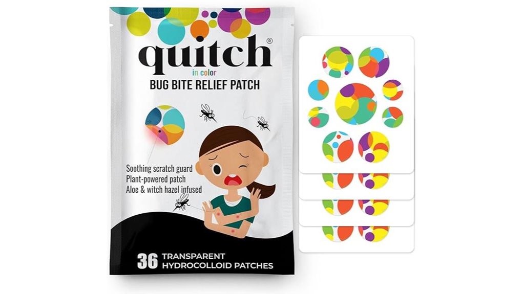Anti‑itch Patches For Travel: Spot‑Only Solutions Traveler's Love 1 mosquito bite relief patch