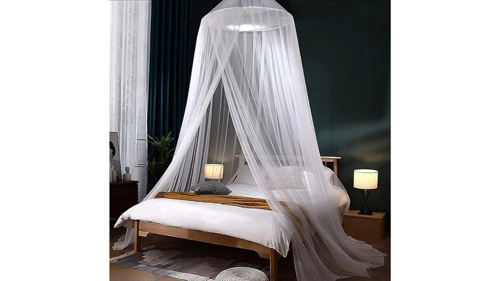mosquito net bed canopy