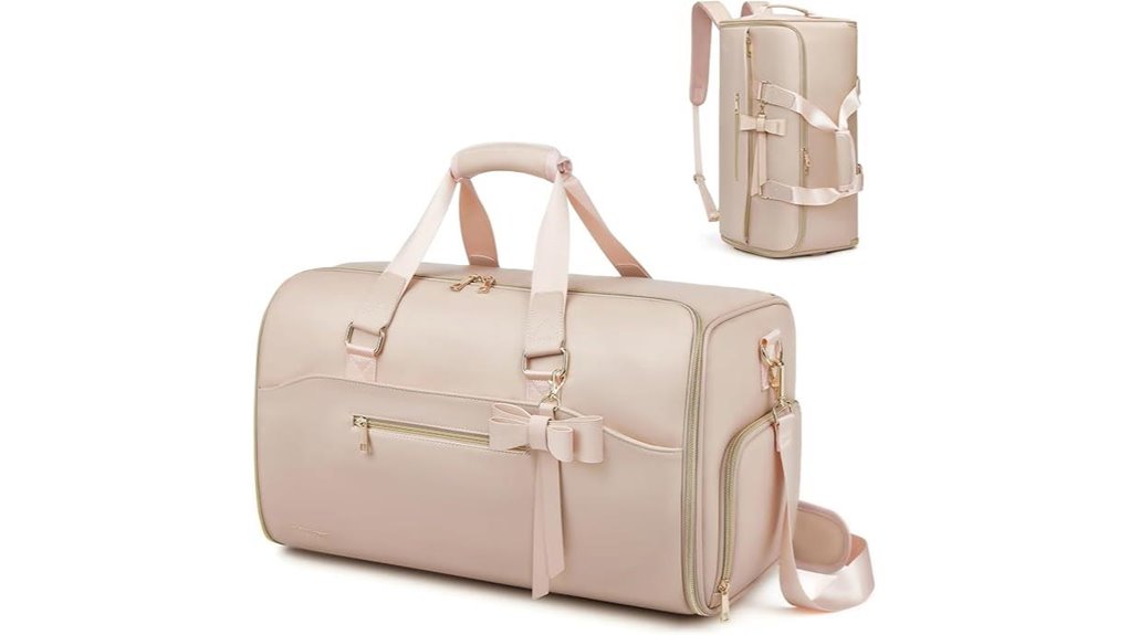 Garment Bags with Shoe Pockets for a Wedding Weekend 13 moulyan waterproof 3 in 1 garment