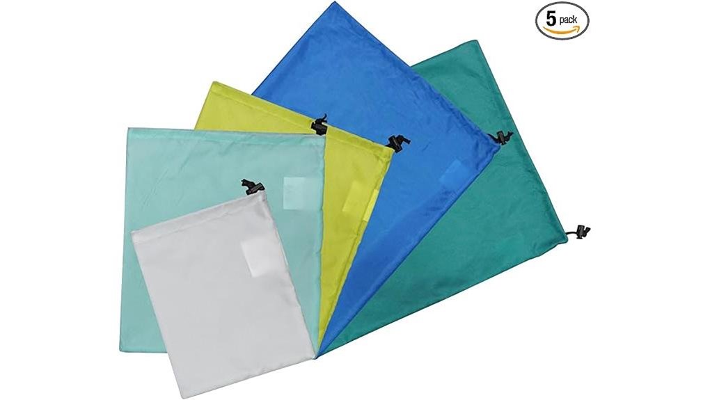 Ultralight Stuff Sacks: Tiny Packables for Backpacking 2 mountainlodge ultralight 5 pack drawstrings