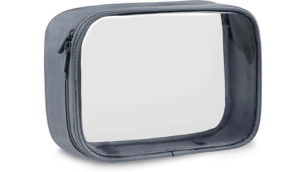 Best Toiletry Bags with Removable TSA Pouches Travelers Love 13 moyad clear quart bag