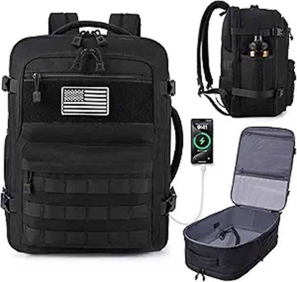 Carry‑On Backpacks for International Trips: Comfort & Capacity 10 mozeto large tactical backpack