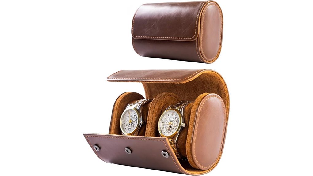 mr okay leather watch case