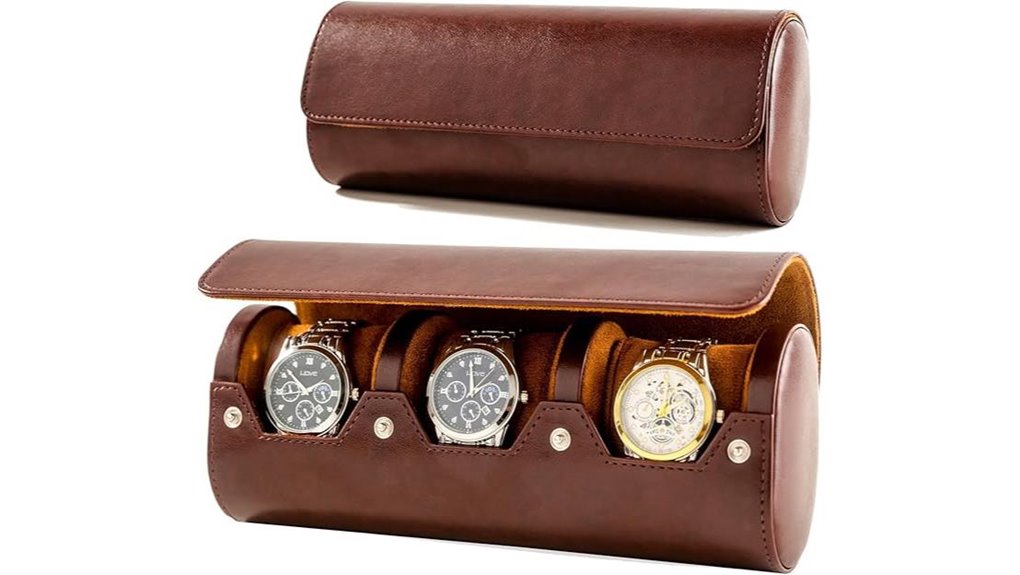 mr okay leather watch case