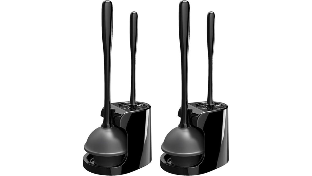 Top Plunger + Toilet Brush Set for a Flawless Flush 13 mr siga toilet plunger brush