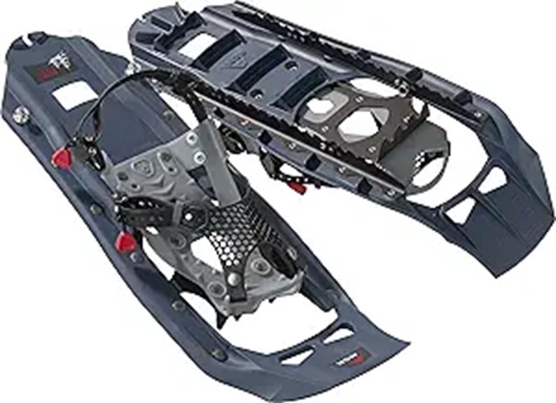 msr 22 inch midnight snowshoes