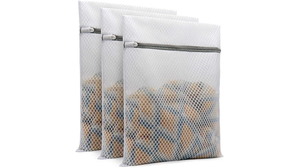 Best Sock wash bag (mesh) for Effortless Laundry Days 1 muchfun honeycomb mesh 12x16