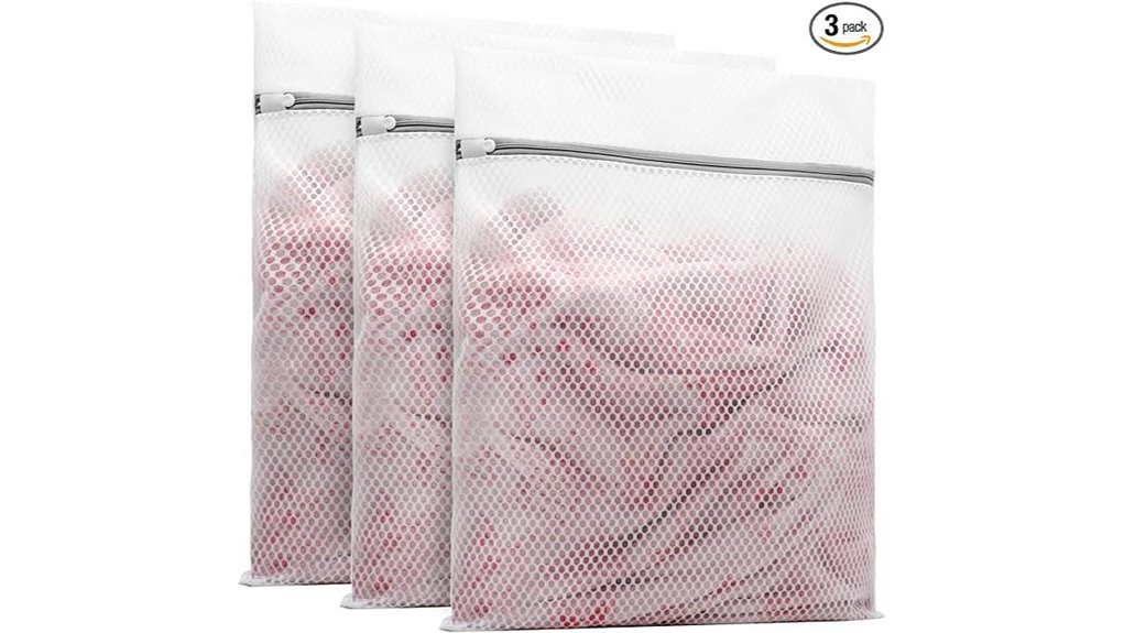 Laundry Mesh Bag (Delicates) Protects Your Delicate Garments 9 muchfun honeycomb mesh bags