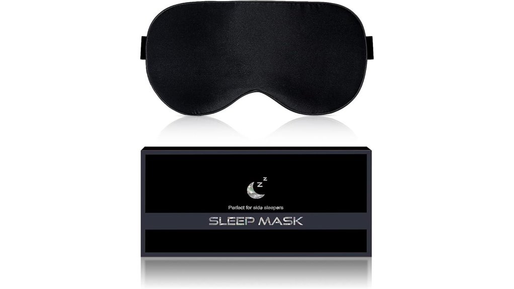 Best Sleep Mask Straps That Won’t Tangle Hair 4 mulberry silk blackout mask