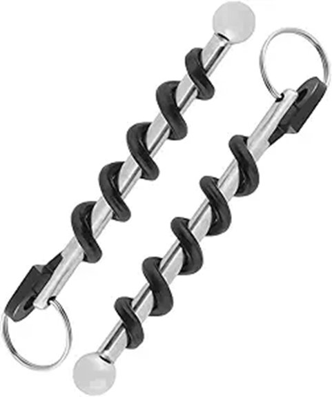 Best TSA‑Safe Portable Corkscrews for Travel 8 multi tool corkscrew keychain