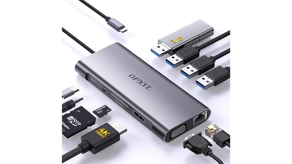 multiport 100w usb c hub