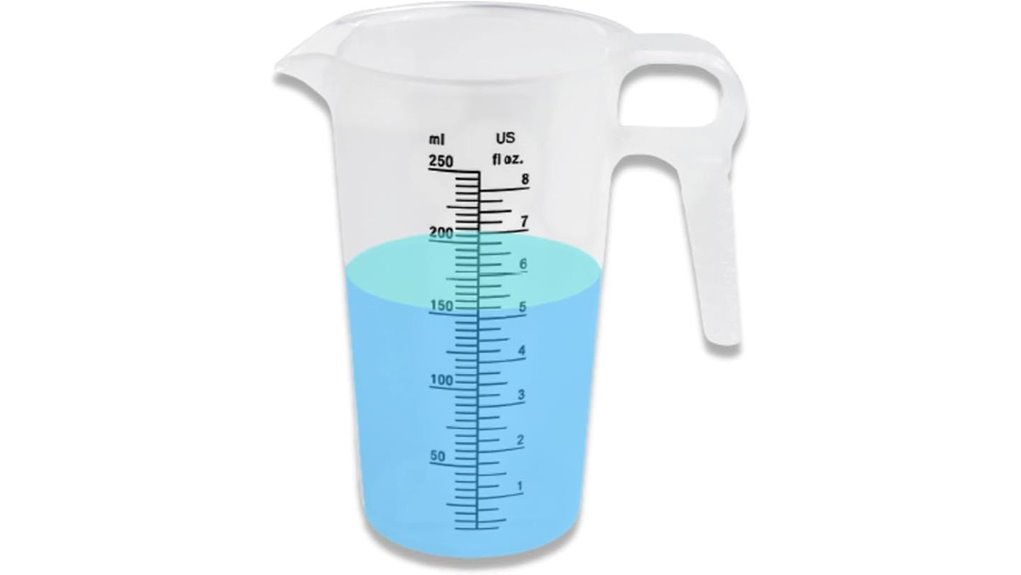 Best Measuring Jug (Liquid Measuring Cup) Chefs Swear By 4 multipurpose 8oz plastic pitcher