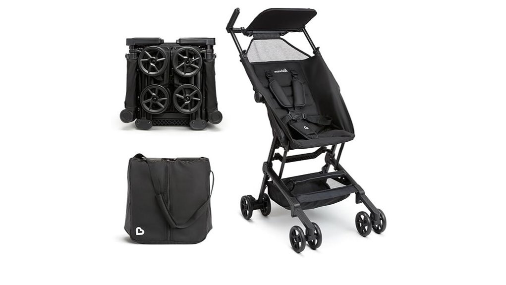 munchkin sparrow compact stroller