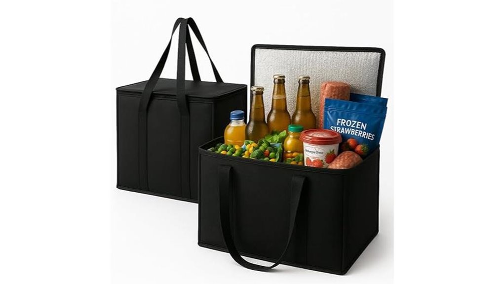 Best Insulated Grocery Tote (folding) to Keep Your Food Fresh 12 musbus insulated grocery bags