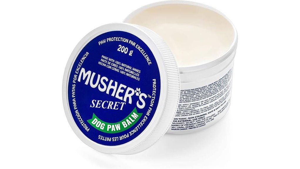 Best Pet Paw Balm Salt Protection for Winter Travelers 10 musher s secret paw wax