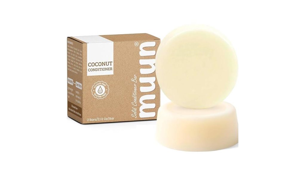 Solid Conditioner Bars Curly Hair Picks Perfect For Travel 4 muun volumizing coconut conditioner