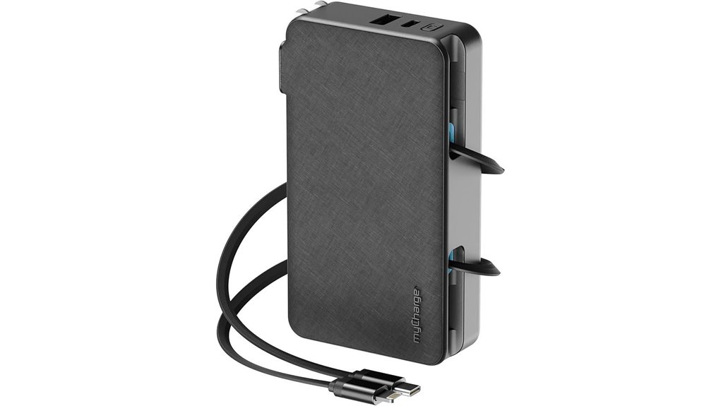 Power Banks with Built‑In Cables (USB‑C/Lightning) That Survive 13 mycharge retractacharger 10000mah powerbank