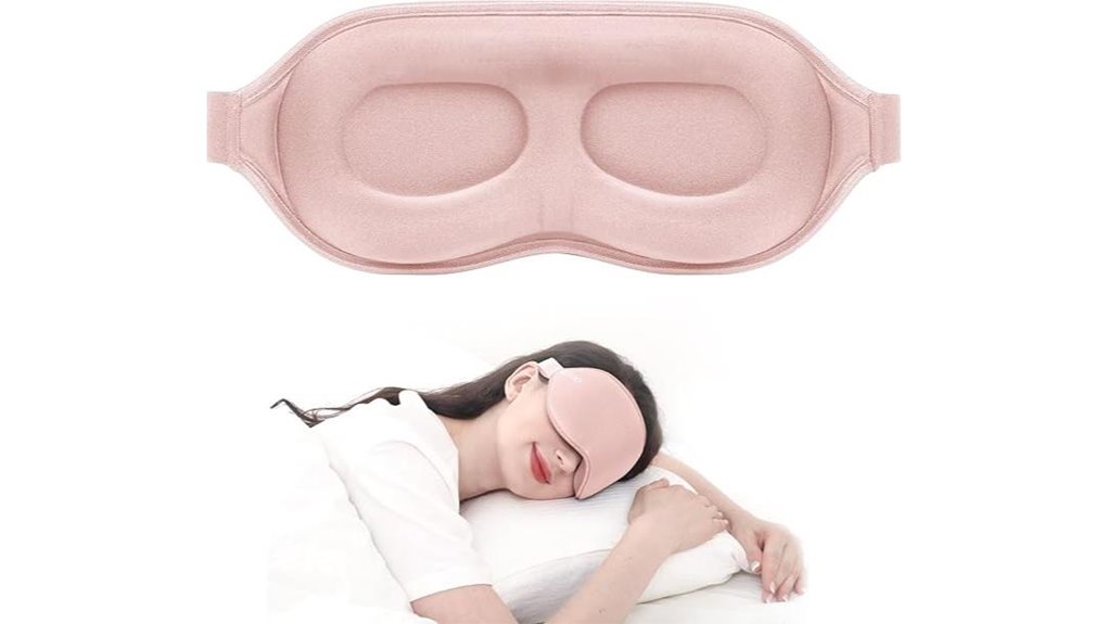 Travel Sleep Masks for Lash Extensions: Deep Eye Cups That Work 14 mzoo 3d light blocking