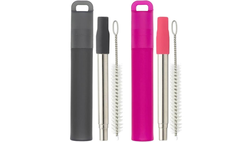 naively stainless steel reusable straws