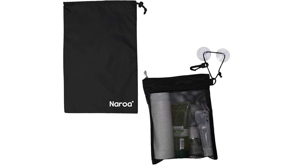 Quick-Dry Mesh Travel Shower Bags Hostels Travelers Love 1 naroa waterproof toiletry bag