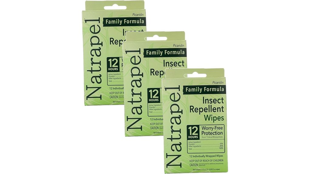 natrapel picaridin 20 wipes
