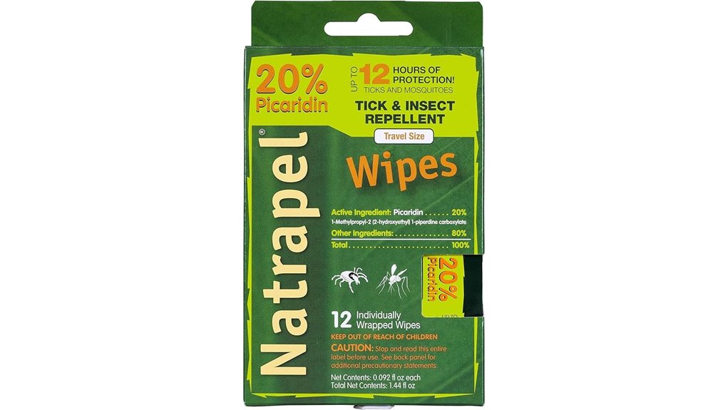 Leak‑Proof Mosquito Repellents for Travel: Wipes vs. Spray 9 natrapel picaridin bug wipes