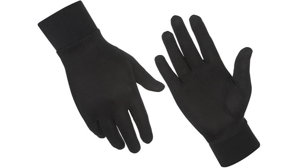 Top Thin Liner Gloves for Cold Airports and Early Mornings 7 natural silk gloves unisex