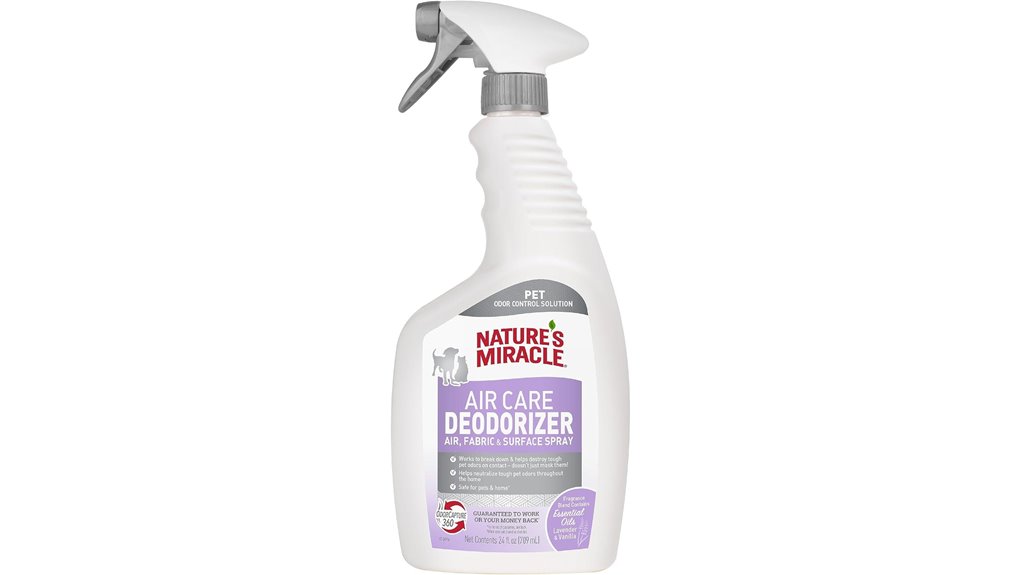 Top Odor‑Neutralizing Sprays Every Pet‑Friendly Stay Needs 7 nature s lavender vanilla deodorizer