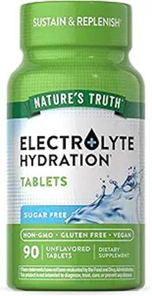 Best Electrolyte Tablets for Travel: No Powder Mess 11 nature s sugarless electrolytes ninety