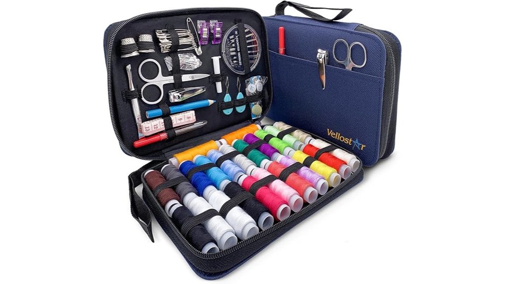 Travel Button Repair Kits (Quick Fix Packs) That Save The Day 12 navy all ages sewing kit