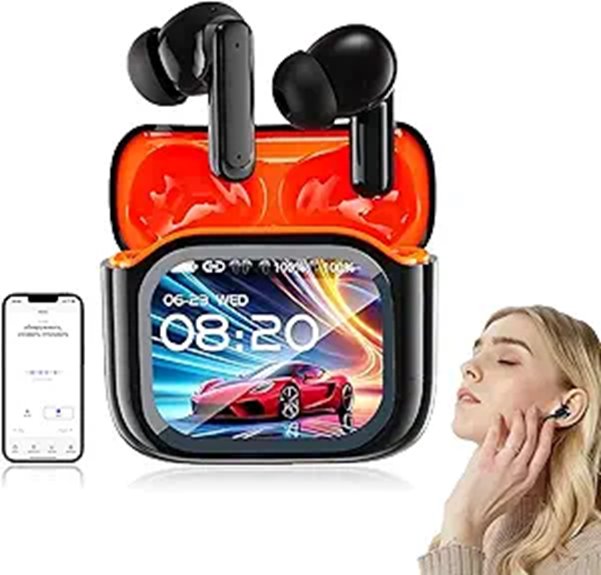 Must-Have Earbuds for Travel (Battery + Noise Reduction) 10 ne20 ai earbuds display