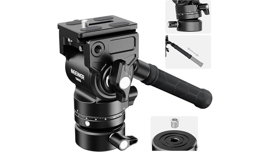 neewer 7 degree fluid tripod