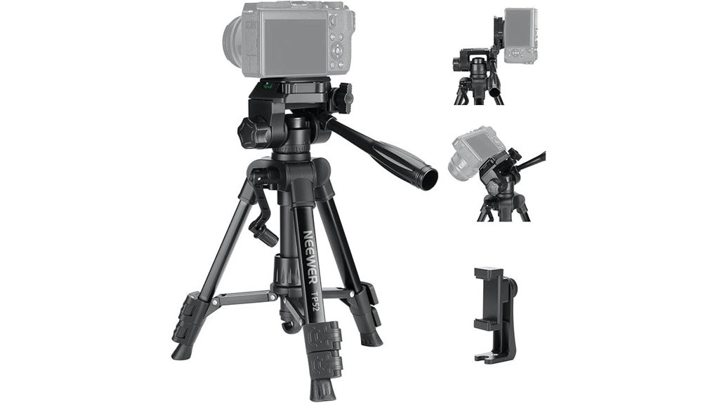 The Best Mini Tripods for Roadside Video Calls 13 neewer phone tripod 3 way