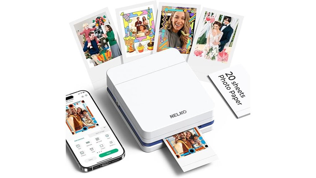Portable Photo Printers With Bluetooth Worth Bringing Home 3 nelko mini portable printer