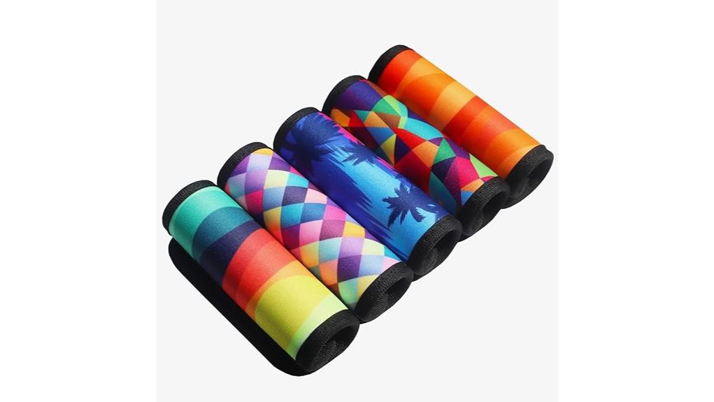 neoprene multi color luggage pack