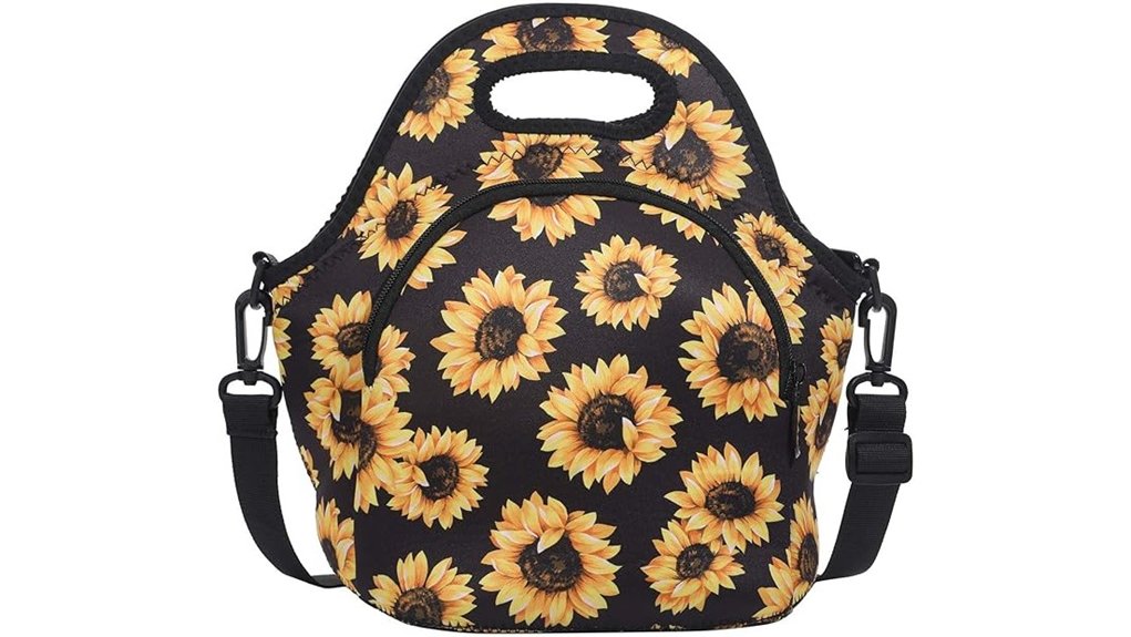 Best Light-Insulated Compact Lunch Totes for Day Trips 15 neoprene thermal lunch tote