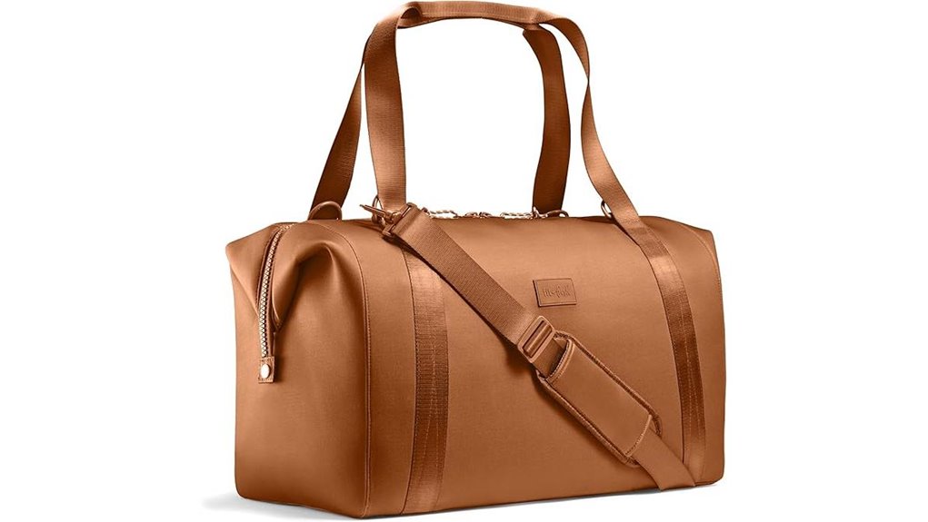 neoprene weekender with trolley
