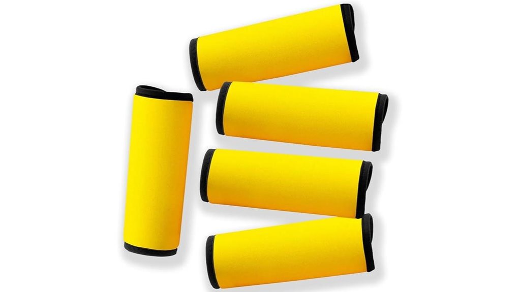neoprene yellow handle wrap