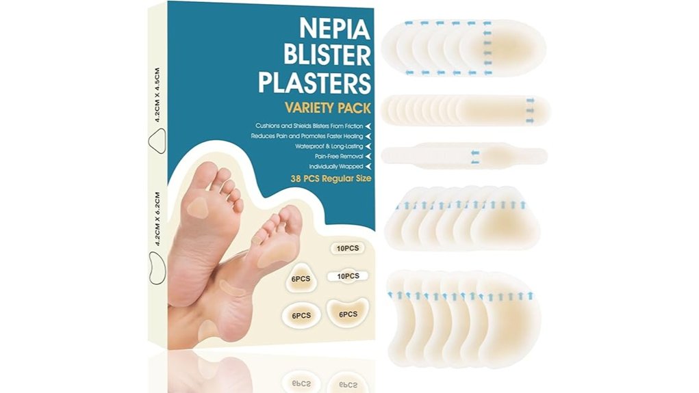 Best Blister Plasters That Stay On in Wet Conditions 14 nepia waterproof hydrocolloid bandages