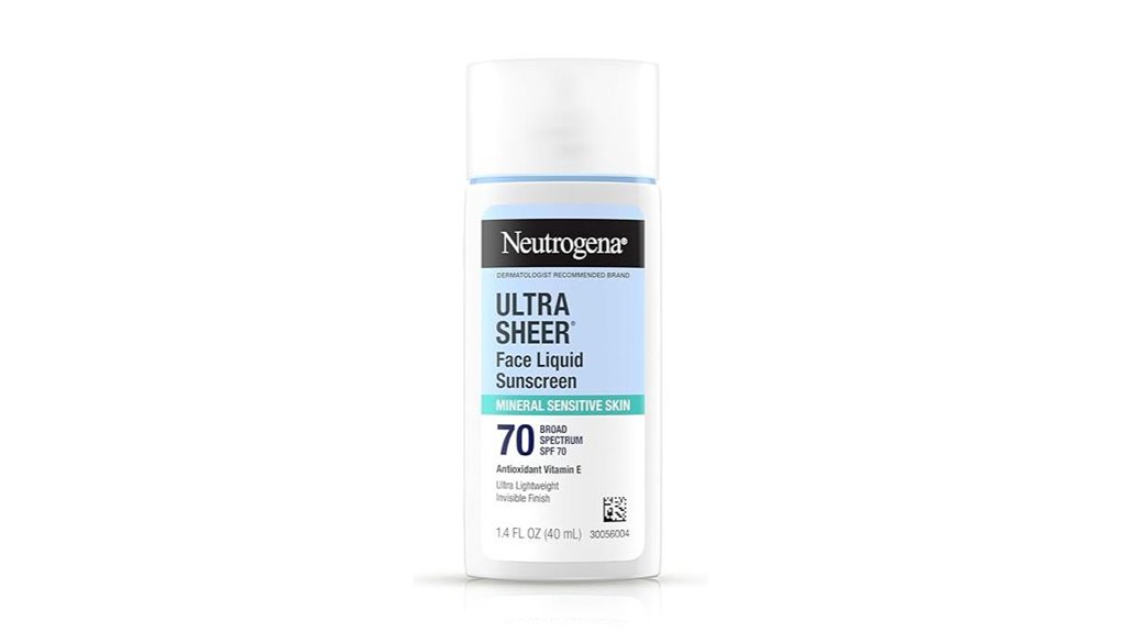 Top Travel Sunscreens Sensitive Skin Can Trust (No Sting) 14 neutrogena spf70 liquid mineral