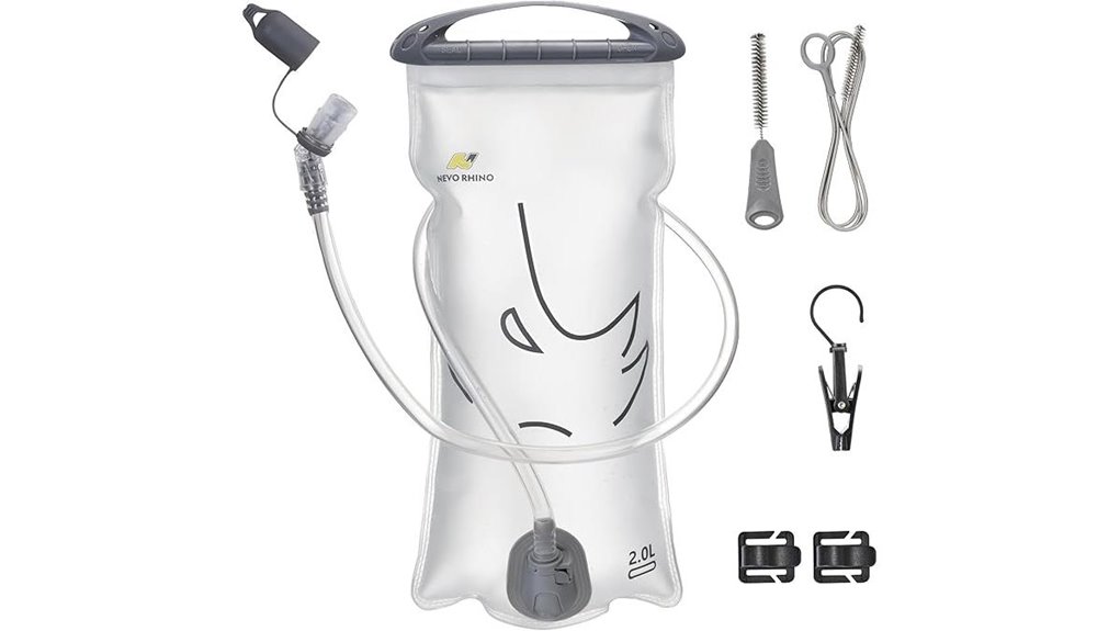 Best Hydration Bladders for Travel Daypacks: Easy Clean 2 nevo rhino 2 3l bladder