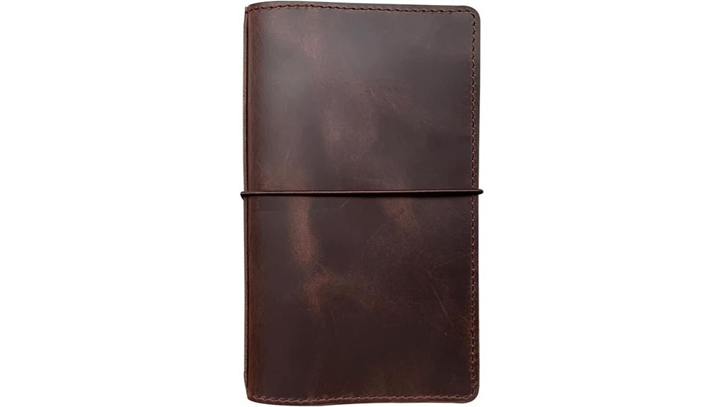 Must-Have Travel Journals With Hard Covers (Bag-Proof) 12 newestor traveler dark brown