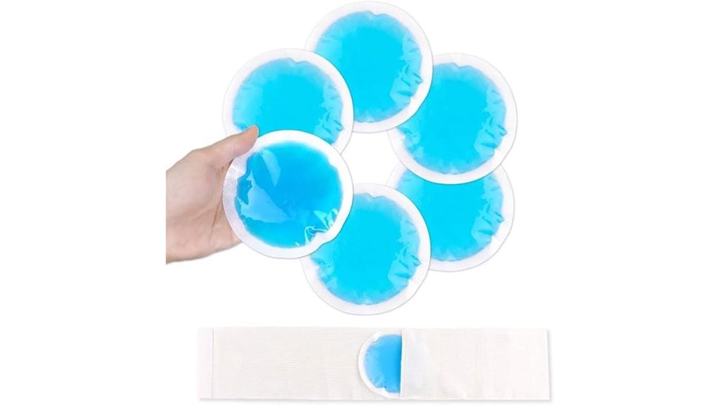 Best Reusable Ice Pack Sleeves for Swelling On Go (Slim Gel) 1 newgo six pack cooling