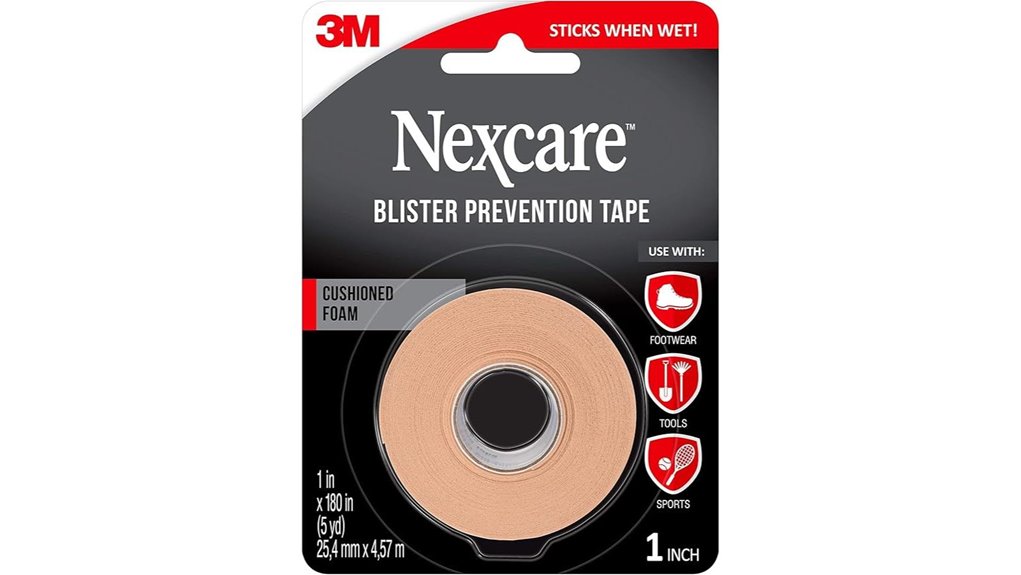 Top Blister Prevention Kits for Travel (Tape + Patches) 2 nexcare 1 inch 5 yds tape