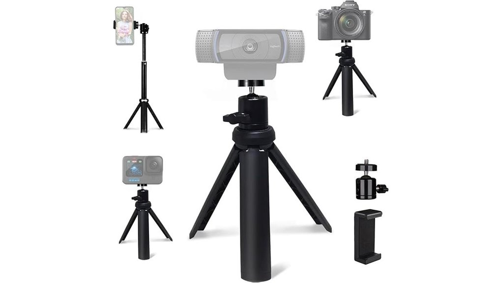 The Best Mini Tripods for Roadside Video Calls 8 nexigo lightweight mini tripod