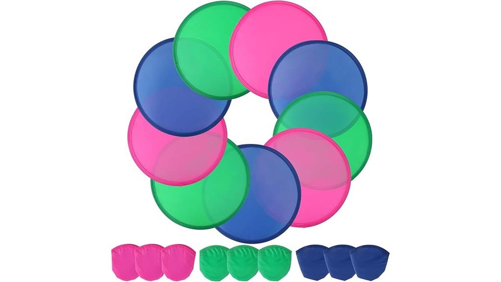 Best Frisbees for Beach Travel That Make Waves 10 nine foldable disc trio