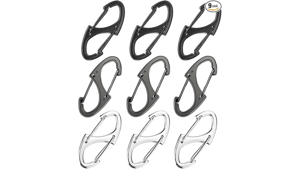 Lockable Zipper Pulls for Travel Backpacks (Simple Deterrent) 13 nine locking zipper clips
