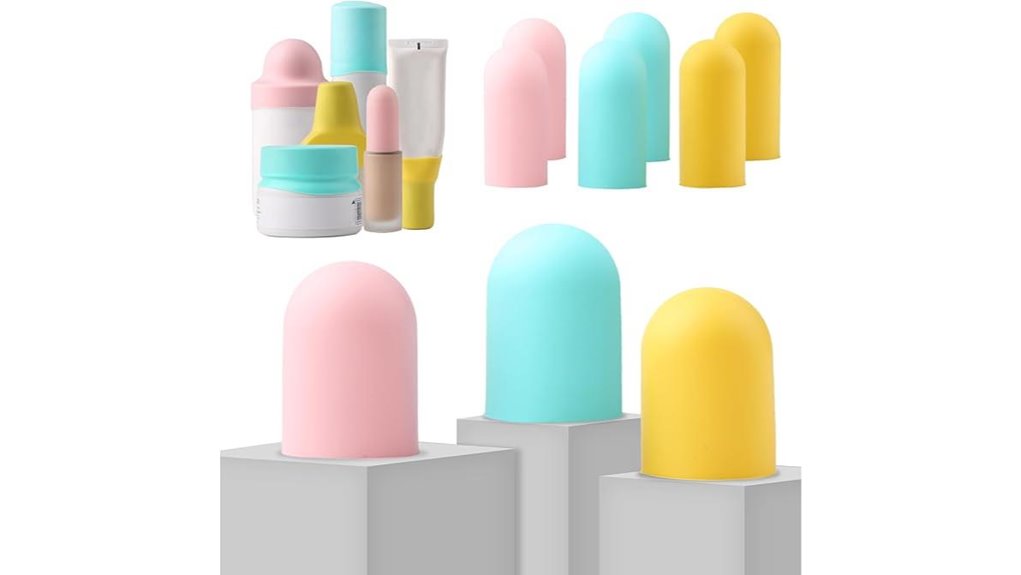 nine pack silicone bottle covers