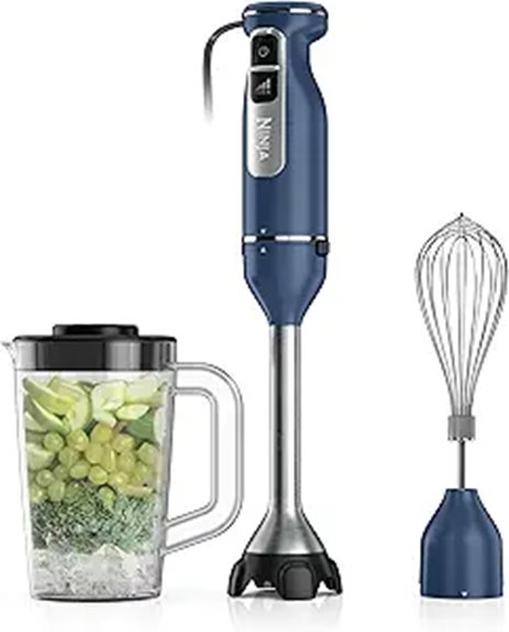 Best Immersion Blender That Will Transform Your Kitchen 6 ninja 4 speed navy whisk
